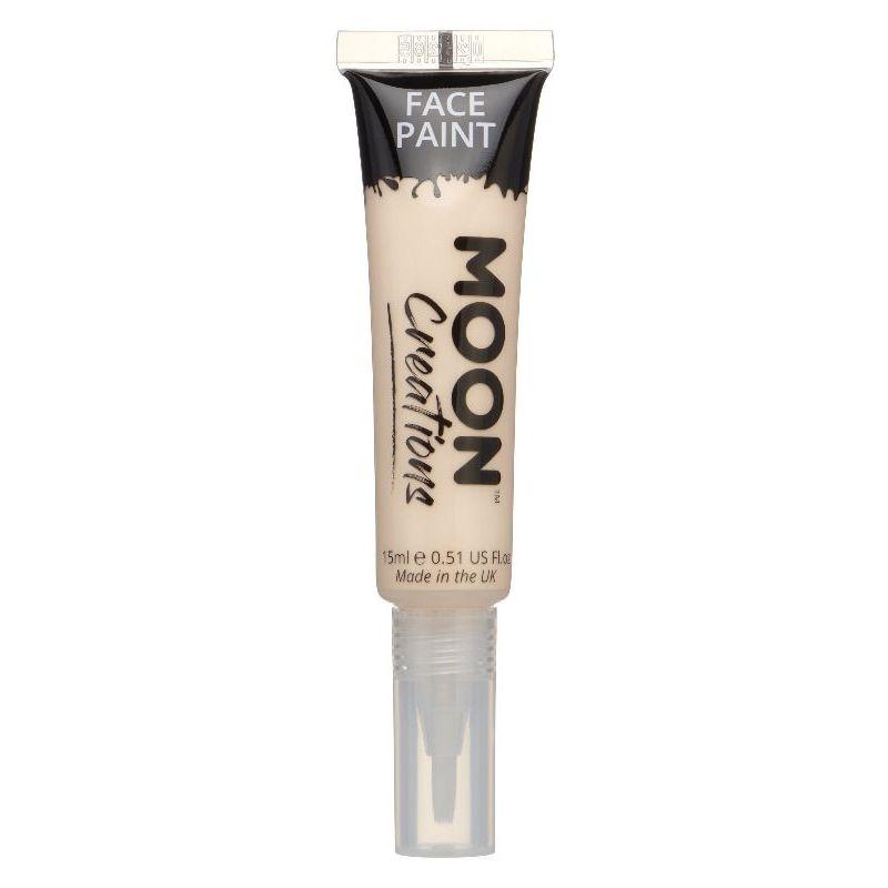 Moon Creations Face and Body Paints with Brush Applicator 15ml Single Costume Make Up 25