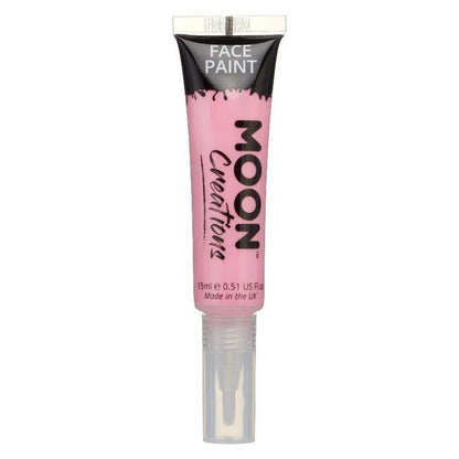 Moon Creations Face and Body Paints with Brush Applicator 15ml Single Costume Make Up 27