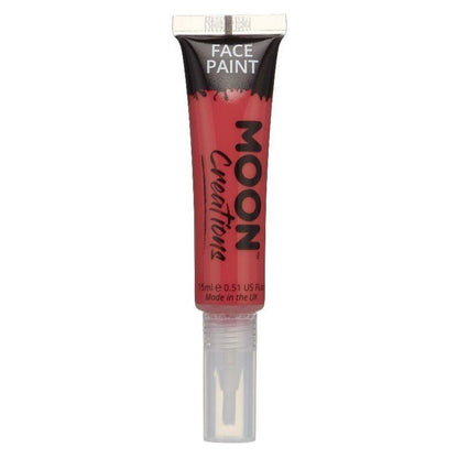Moon Creations Face and Body Paints with Brush Applicator 15ml Single Costume Make Up 29