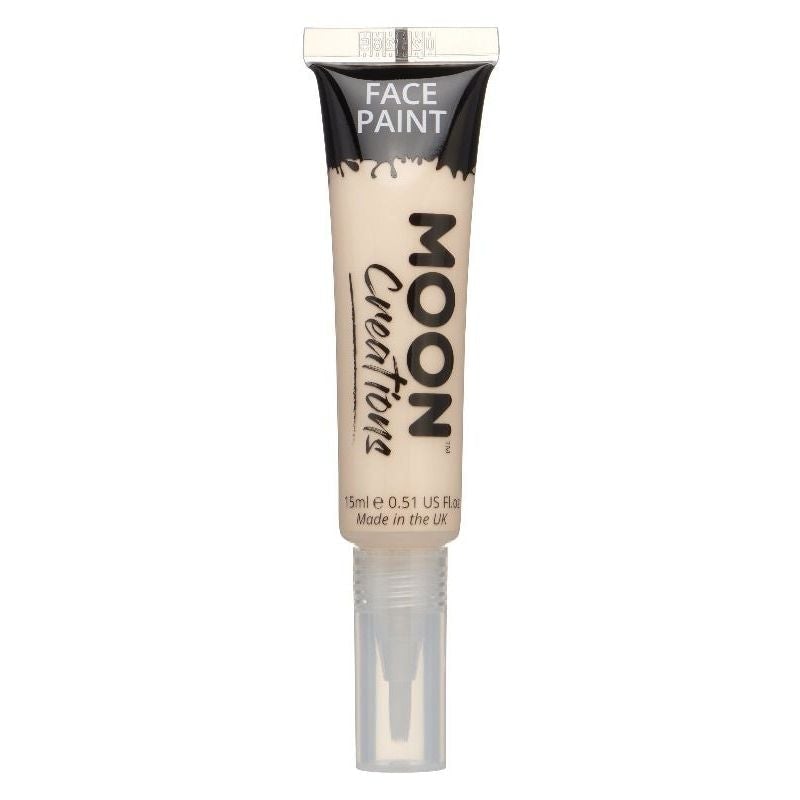 Moon Creations Face and Body Paints with Brush Applicator 15ml Single Costume Make Up 9