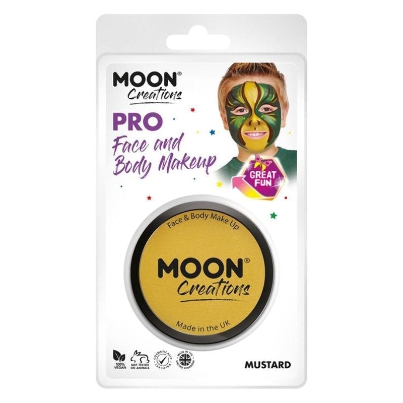 Moon Creations Pro Face Paint Cake Pots 36g Choice Of Colours Costume Make Up 12