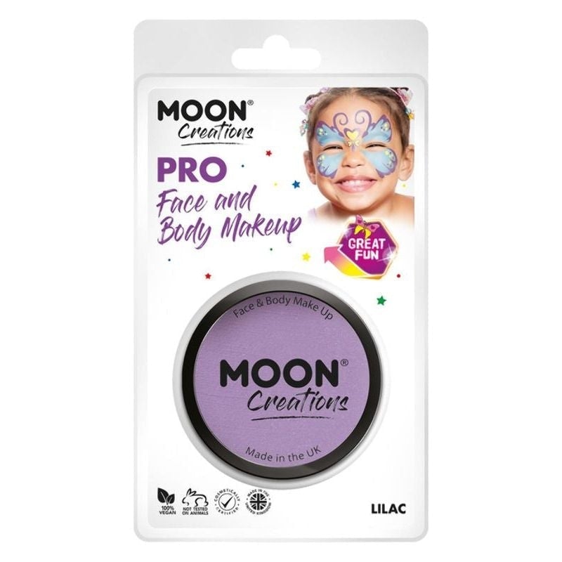 Moon Creations Pro Face Paint Cake Pot 36g Clamshell Costume Make Up Moon Creations Pro Face Paint Cake Pot 36g Clamshell Costume Make Up