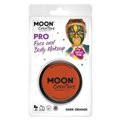 Moon Creations Pro Face Paint Cake Pots 36g Choice Of Colours Costume Make Up 23