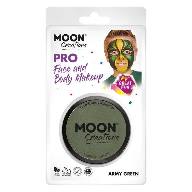 Moon Creations Pro Face Paint Cake Pots 36g Choice Of Colours Costume Make Up 51