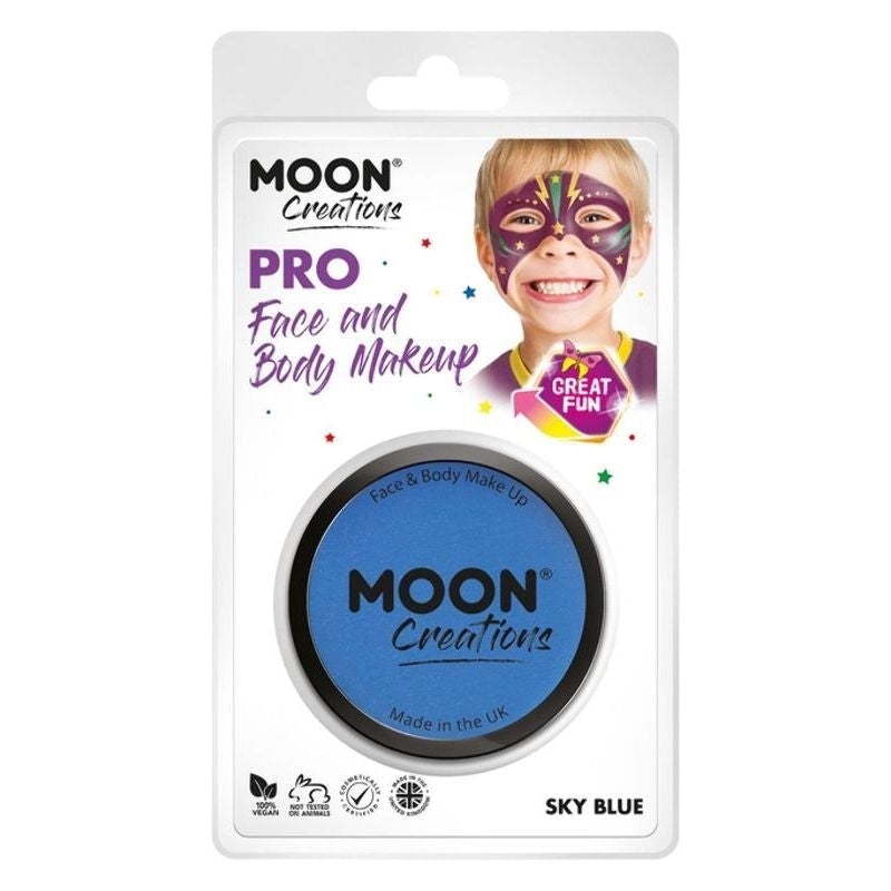 Moon Creations Pro Face Paint Cake Pots 36g Choice Of Colours Costume Make Up 6
