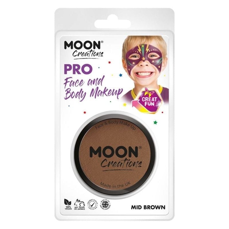 Moon Creations Pro Face Paint Cake Pots 36g Choice Of Colours Costume Make Up 8