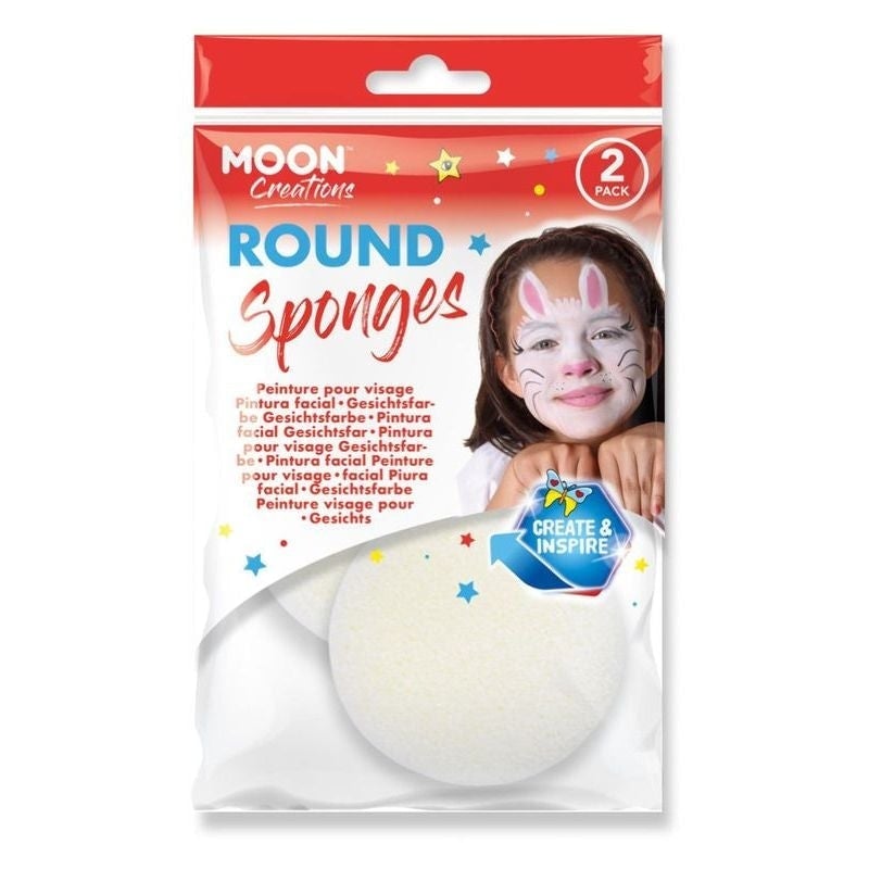 Moon Creations Round Sponge Costume Make Up 1