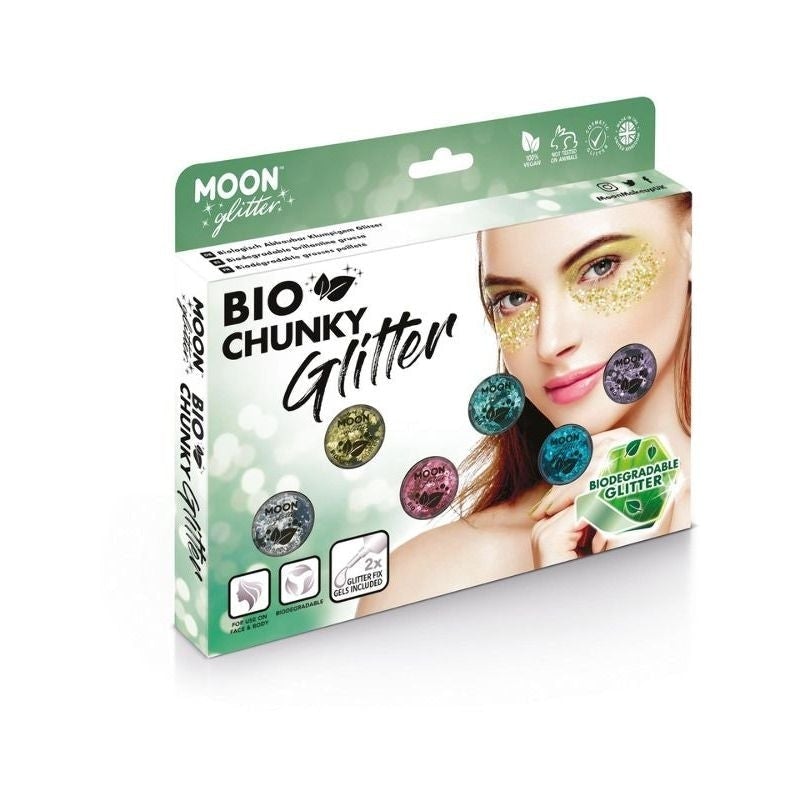 Moon Glitter Bio Chunky Assorted Costume Make Up 1