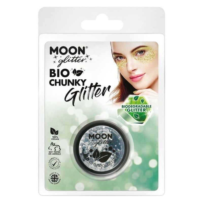 Moon Glitter Bio Chunky Clamshell 3g Costume Make Up 7