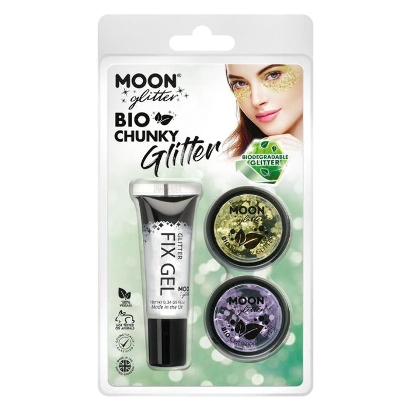 Moon Glitter Bio Chunky Fix Gel Costume Make Up 2