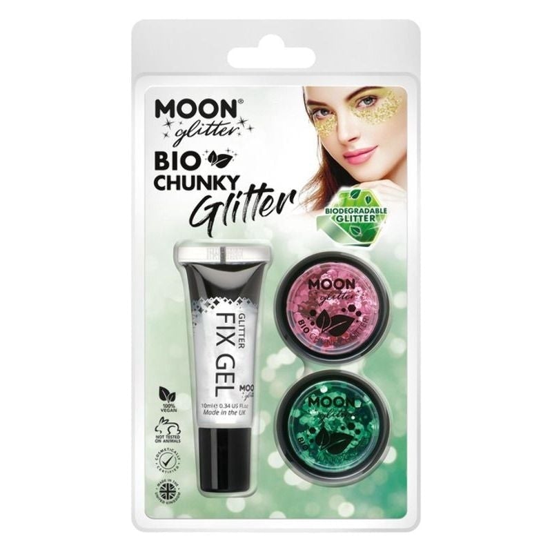 Moon Glitter Bio Chunky Fix Gel Costume Make Up 3