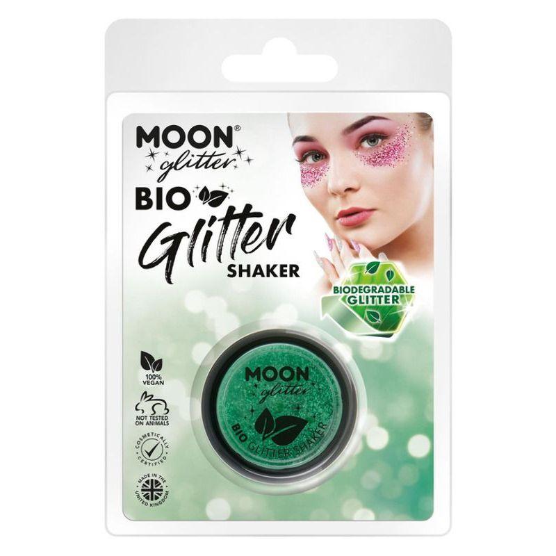 Moon Glitter Bio Glitter Shakers Green Costume Make Up 1