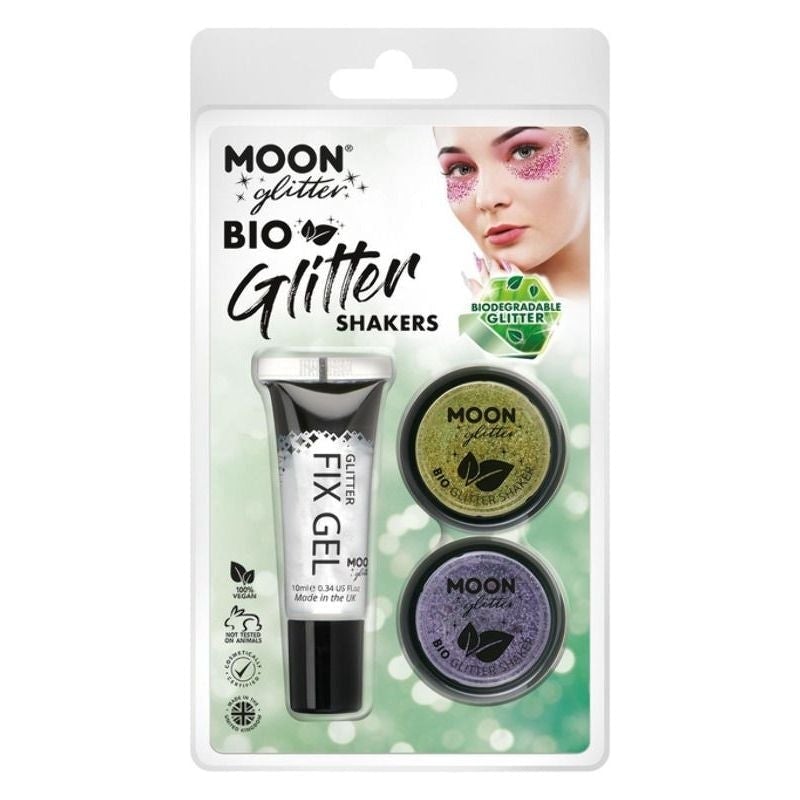 Moon Glitter Bio Shakers Clamshell 5g - Fix Gel Costume Make Up 2