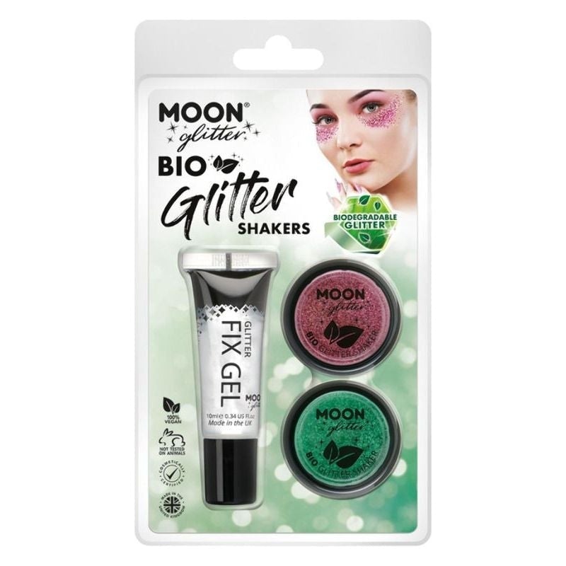 Moon Glitter Bio Shakers Clamshell 5g - Fix Gel Costume Make Up 3