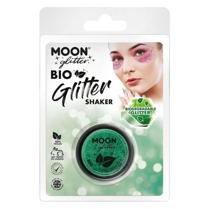 Size Chart Moon Glitter Bio Shakers Green Costume Make Up