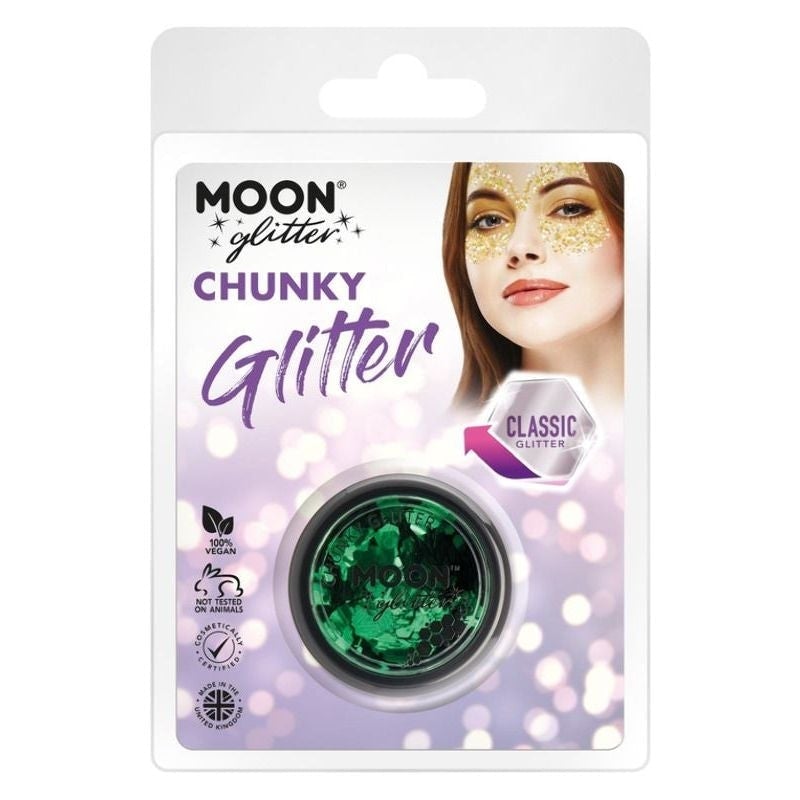 Moon Glitter Classic Chunky Clamshell 3g Costume Make Up 2