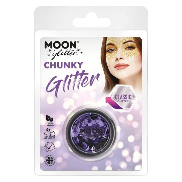Moon Glitter Classic Chunky Clamshell, 3g Costume Make Up_3