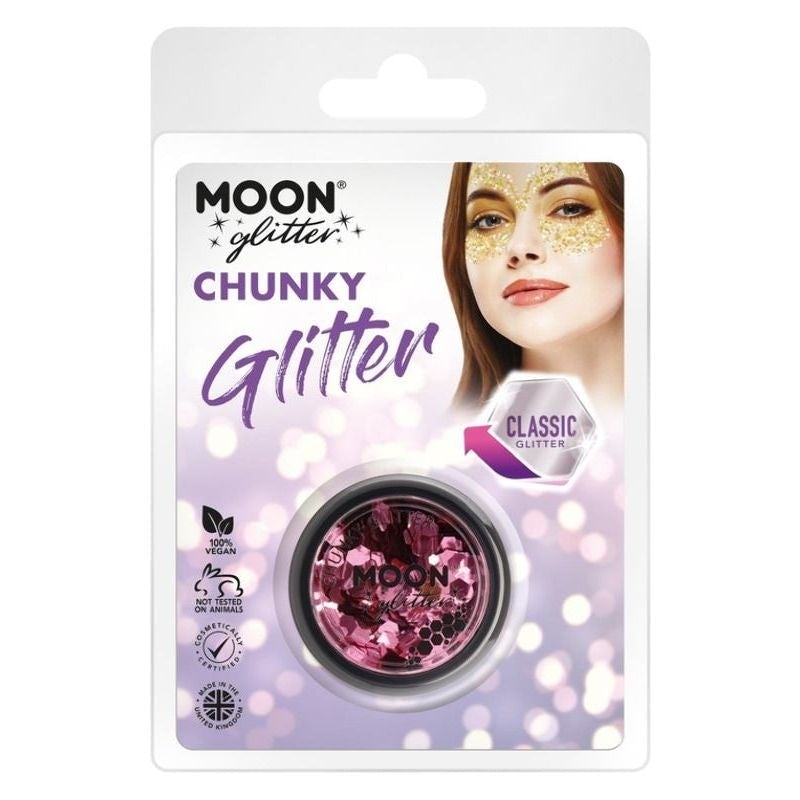 Moon Glitter Classic Chunky Clamshell 3g Costume Make Up 4