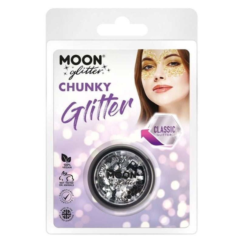Moon Glitter Classic Chunky Clamshell 3g Costume Make Up 6