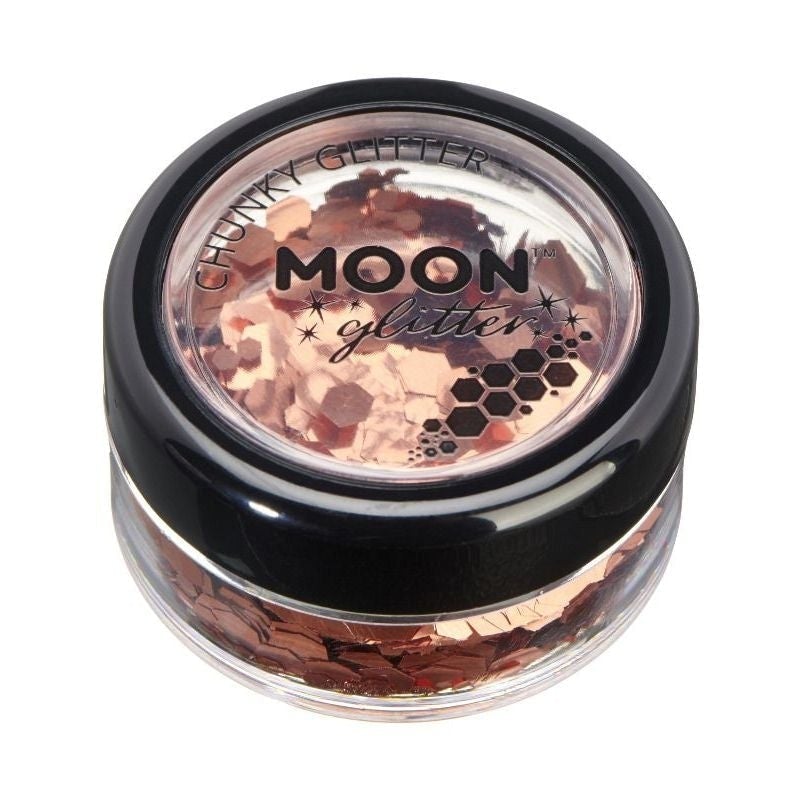 Moon Glitter Classic Chunky Copper Single, 3g Costume Make Up_1