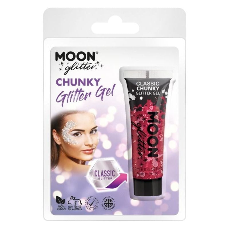 Moon Glitter Classic Chunky Gel Clamshell 12ml Costume Make Up 7