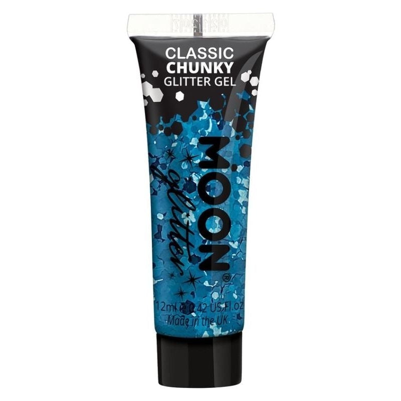 Moon Glitter Classic Chunky Gel Single 12ml Costume Make Up 1