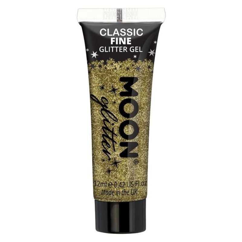 Moon Glitter Classic Fine Gel Single 12ml Costume Make Up 3