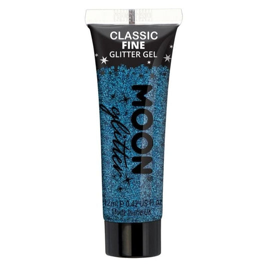 Moon Glitter Classic Fine Gel Single 12ml Costume Make Up 1