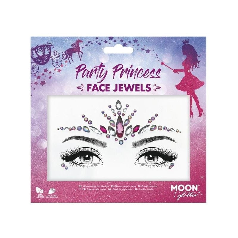 Moon Glitter Face Jewels Party Princess Costume Make Up_1
