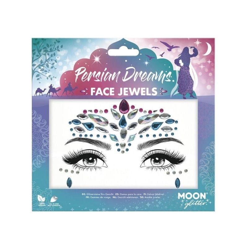 Moon Glitter Face Jewels Persian Dreams Costume Make Up 1