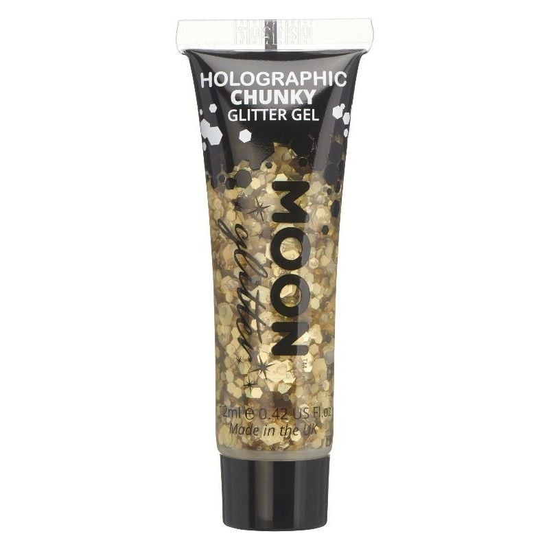 Moon Glitter Holographic Chunky Gel Single 12ml Costume Make Up 3