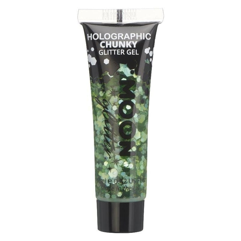 Moon Glitter Holographic Chunky Gel Single 12ml Costume Make Up 4