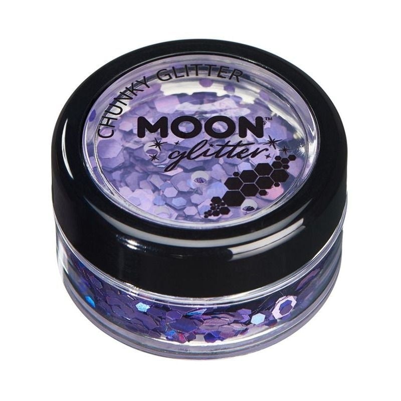 Moon Glitter Holographic Chunky Single 3g Costume Make Up 4