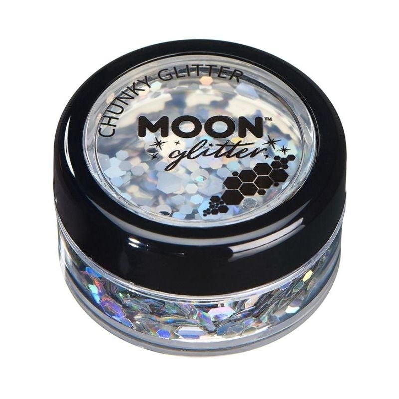 Size Chart Moon Glitter Holographic Chunky Single, 3g Costume Make Up