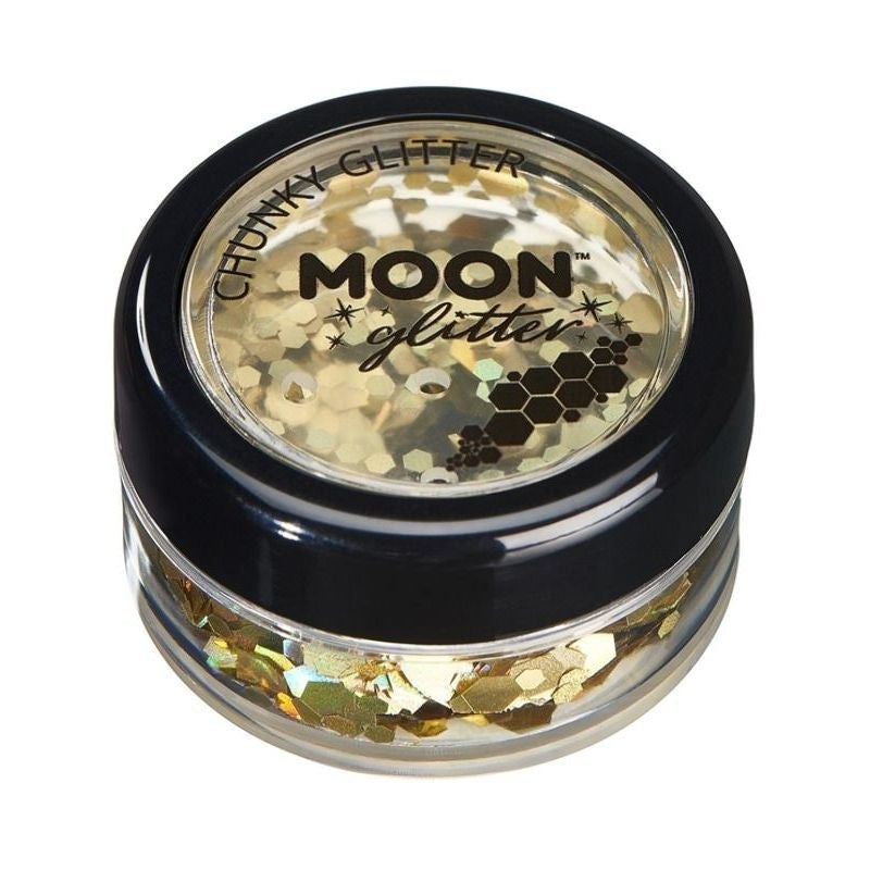 Moon Glitter Holographic Chunky Single 3g Costume Make Up 1