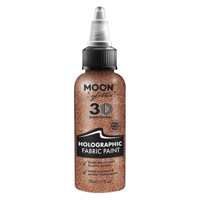 Moon Glitter Holographic Fabric Paint Choice Of 8 Colours 30ml Costume Make Up 7