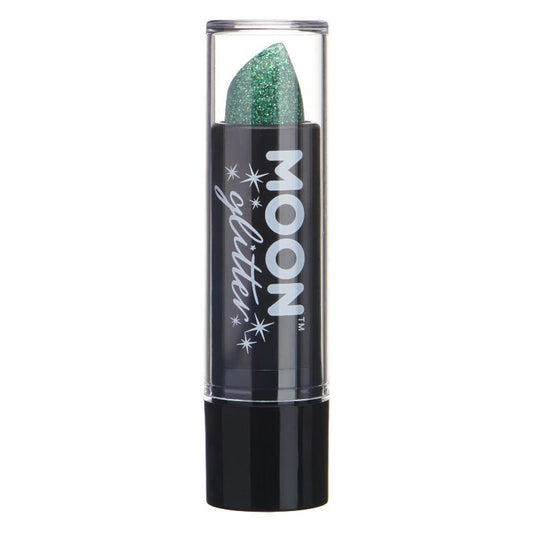 Moon Glitter Holographic Glitter Lipstick Green G07541 Costume Make Up 1