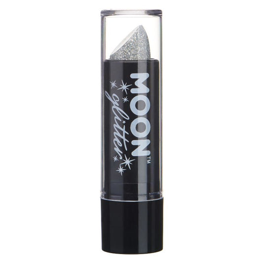 Moon Glitter Holographic Glitter Lipstick Silver G07503 Costume Make Up 1