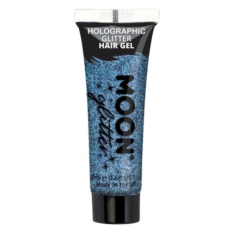 Moon Glitter Holographic Hair Gel Single 20ml Costume Make Up 2