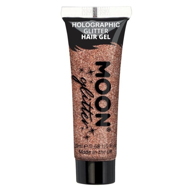 Moon Glitter Holographic Hair Gel Single 20ml Costume Make Up 7