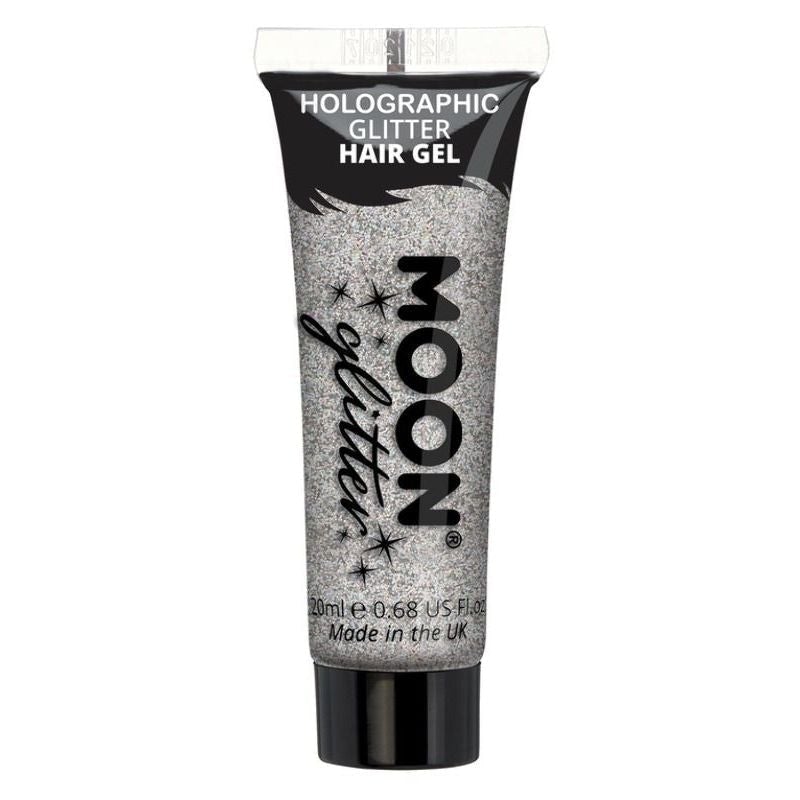 Moon Glitter Holographic Hair Gel Single 20ml Costume Make Up 8