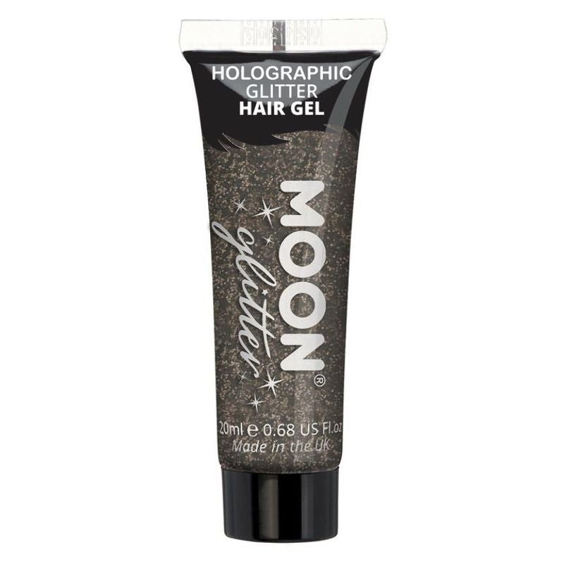 Moon Glitter Holographic Hair Gel Single 20ml Costume Make Up 1