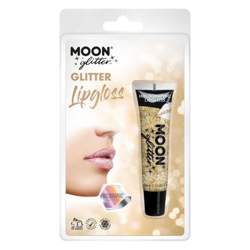 Moon Glitter Holographic Lipgloss Clamshell, 15ml Costume Make Up_3