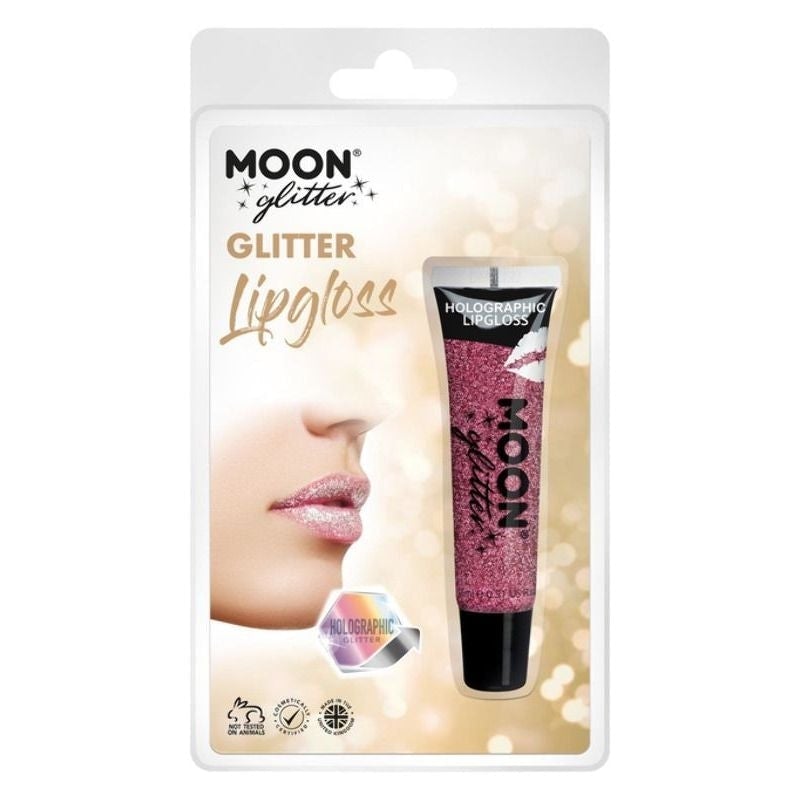 Moon Glitter Holographic Lipgloss Clamshell, 15ml Costume Make Up_5