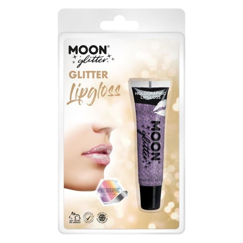 Moon Glitter Holographic Lipgloss Clamshell, 15ml Costume Make Up_6