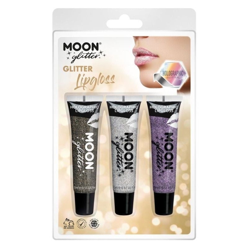 Moon Glitter Holographic Lipgloss G44706 Costume Make Up 1