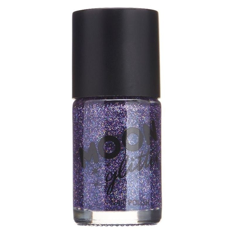 Moon Glitter Holographic Nail Polish Single 14ml Costume Make Up 6