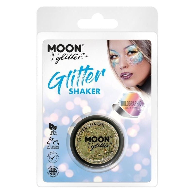 Moon Glitter Holographic Shaker Gold Costume Make Up_1