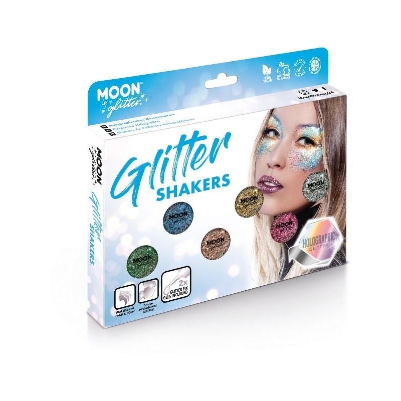 Moon Glitter Holographic Shakers Assorted G00603 Costume Make Up 1