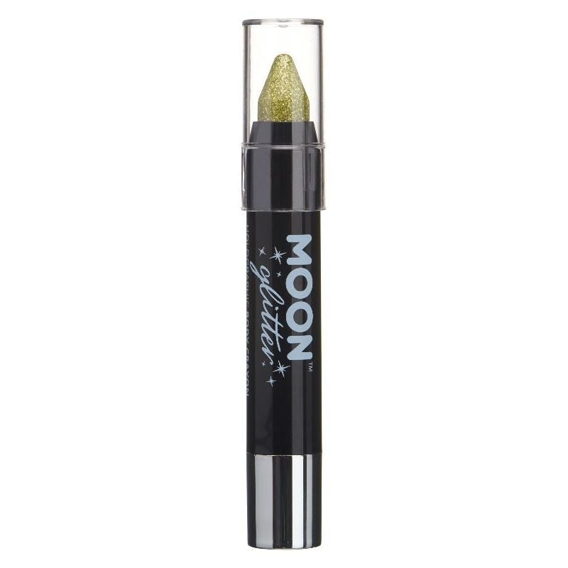 Moon Glitter Hologrpahic Body Crayons Gold Costume Make Up 1
